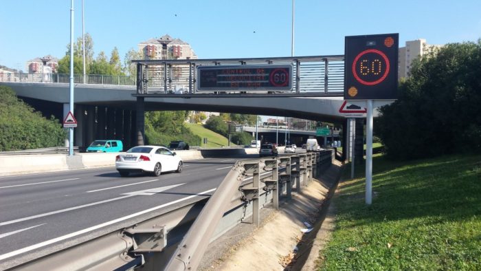 radar de tramo en Barcelona